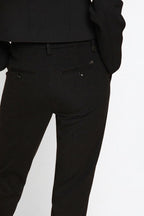 New York Slim pantalon chino femme en jersey technique slim fit ①

