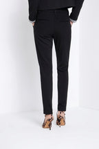 New York Slim pantalon chino femme en jersey technique slim fit ①
