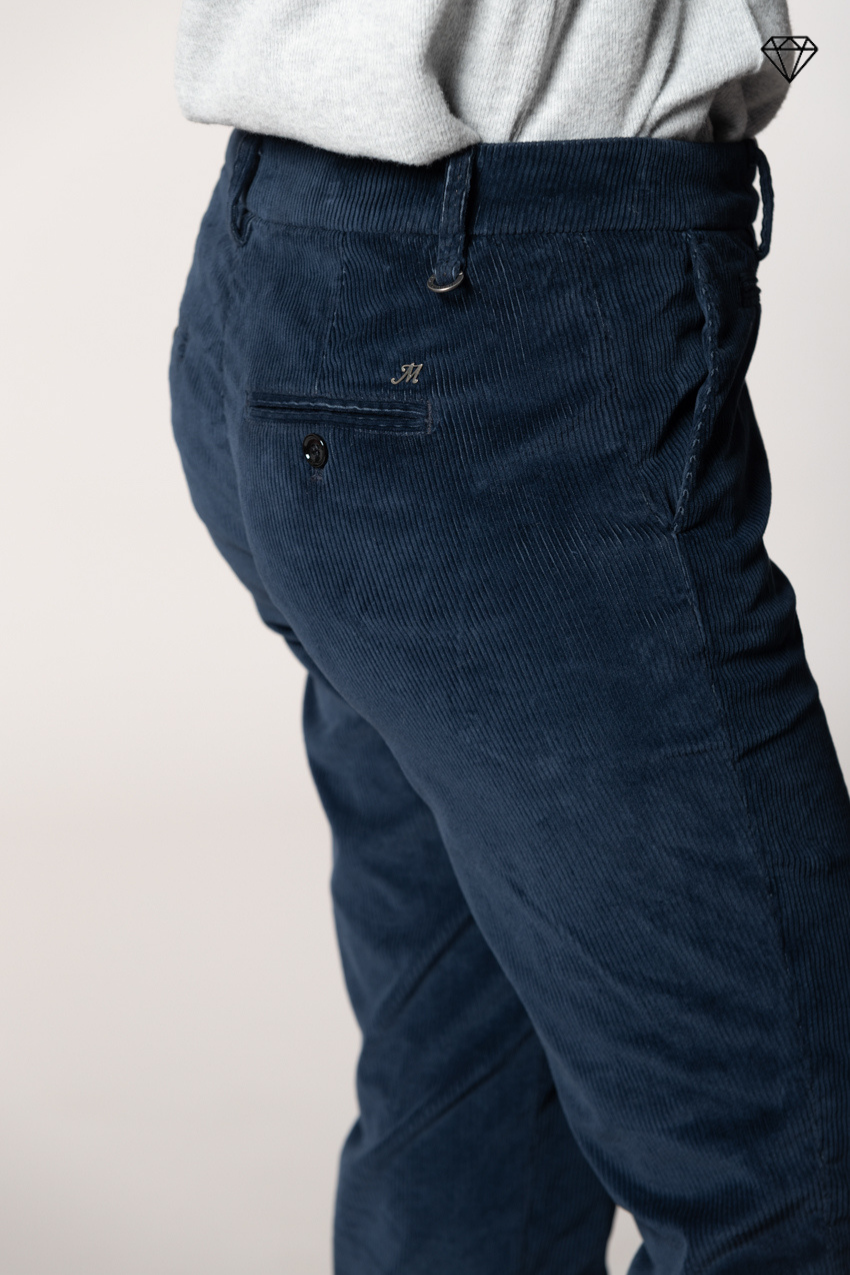 New York Slim pantalón chino mujer en pana slim fit ①