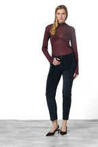 New York Slim Damen-Chinohose aus Breitcord, Slim Fit ①
