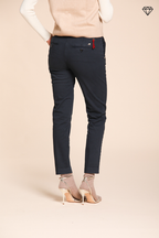 New York Slim women’s chino trousers in satin slim fit ①