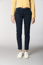 New York Slim women’s chino trousers in satin bistretch slim fit