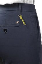 New York Slim Chinohose für Damen aus Satin mit slim fit ①