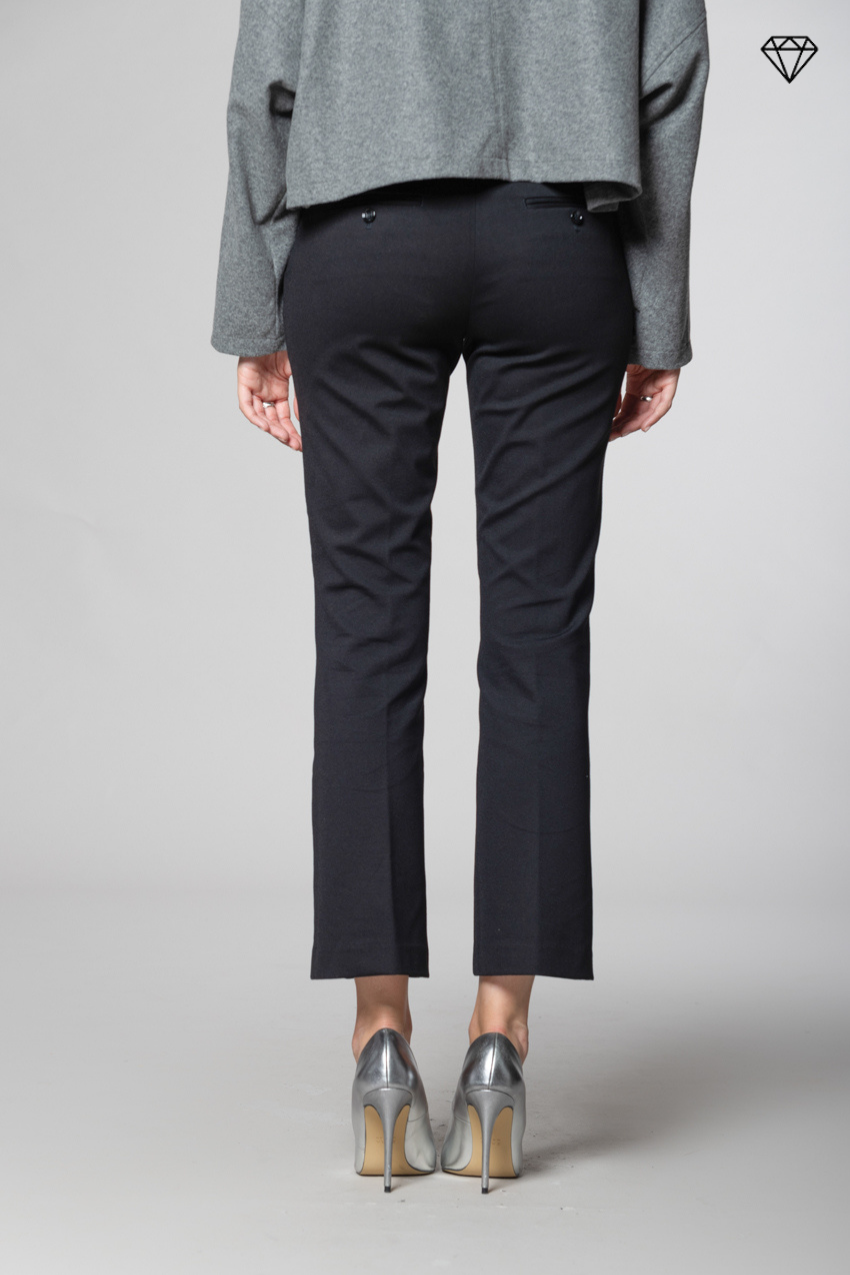 New York Trumpet women’s chino trousers in technical jersey slim fit ①