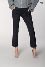 New York Trumpet women’s chino trousers in technical jersey slim fit ①