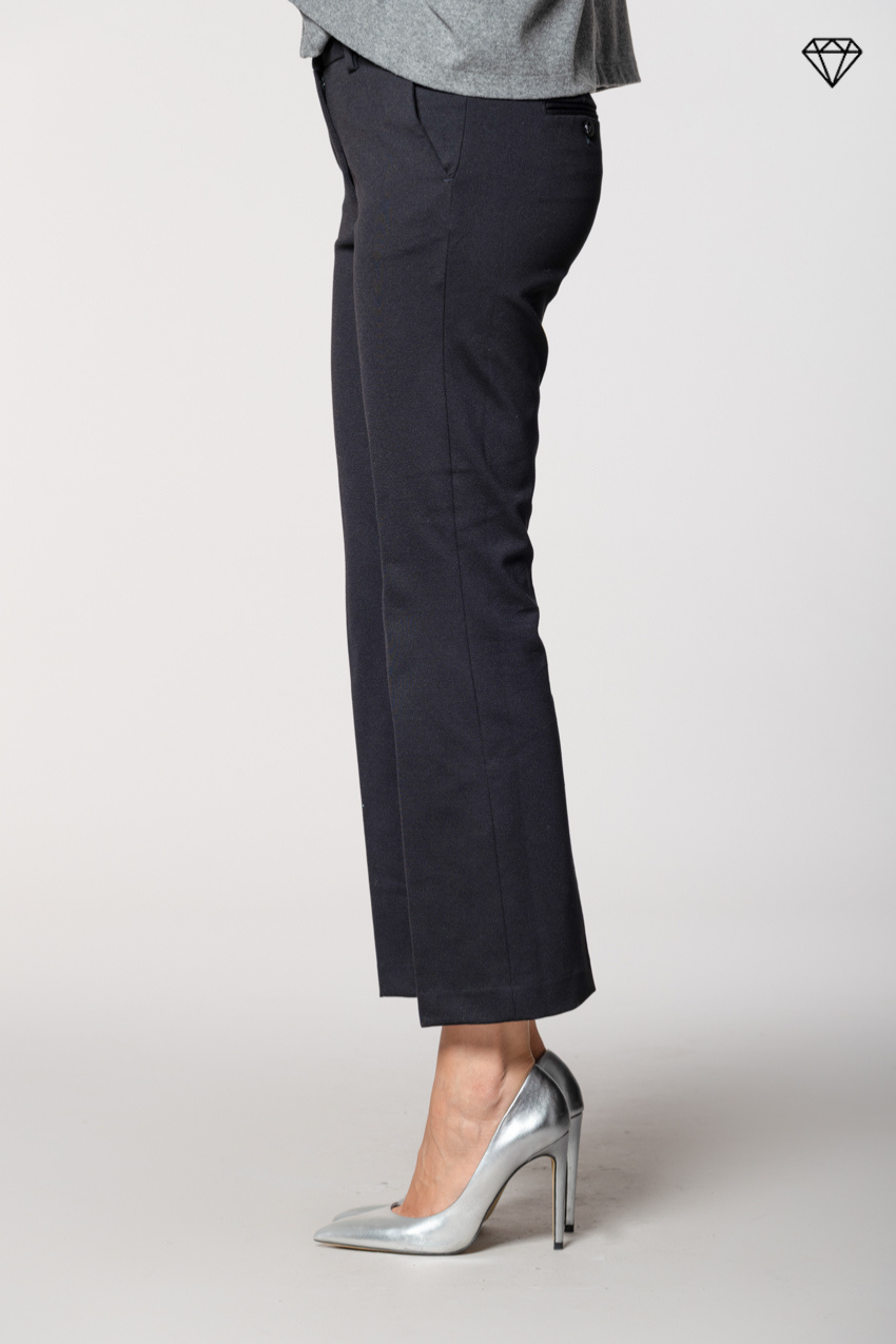 New York Trumpet women’s chino trousers in technical jersey slim fit ①