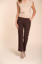 New York Trumpet pantalón chino mujer en gabardina slim fit