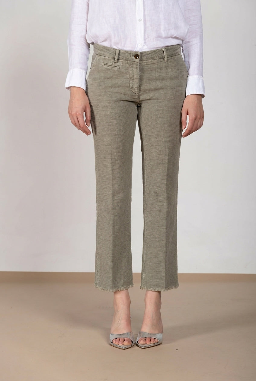 New York Trumpet pantalón chino mujer en esterilla slim fit