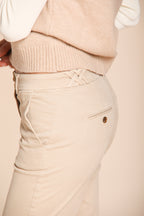 Foto 2 New York Trumpet pantalone chino donna in gabardina slim fit