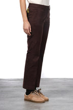 New York Trumpet pantalón chino de mujer en gabardina, slim fit ①