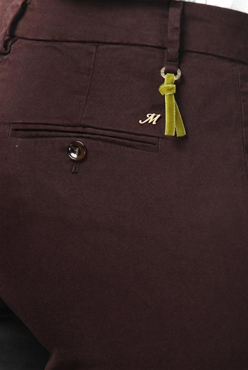 New York Trumpet pantalón chino de mujer en gabardina, slim fit ①