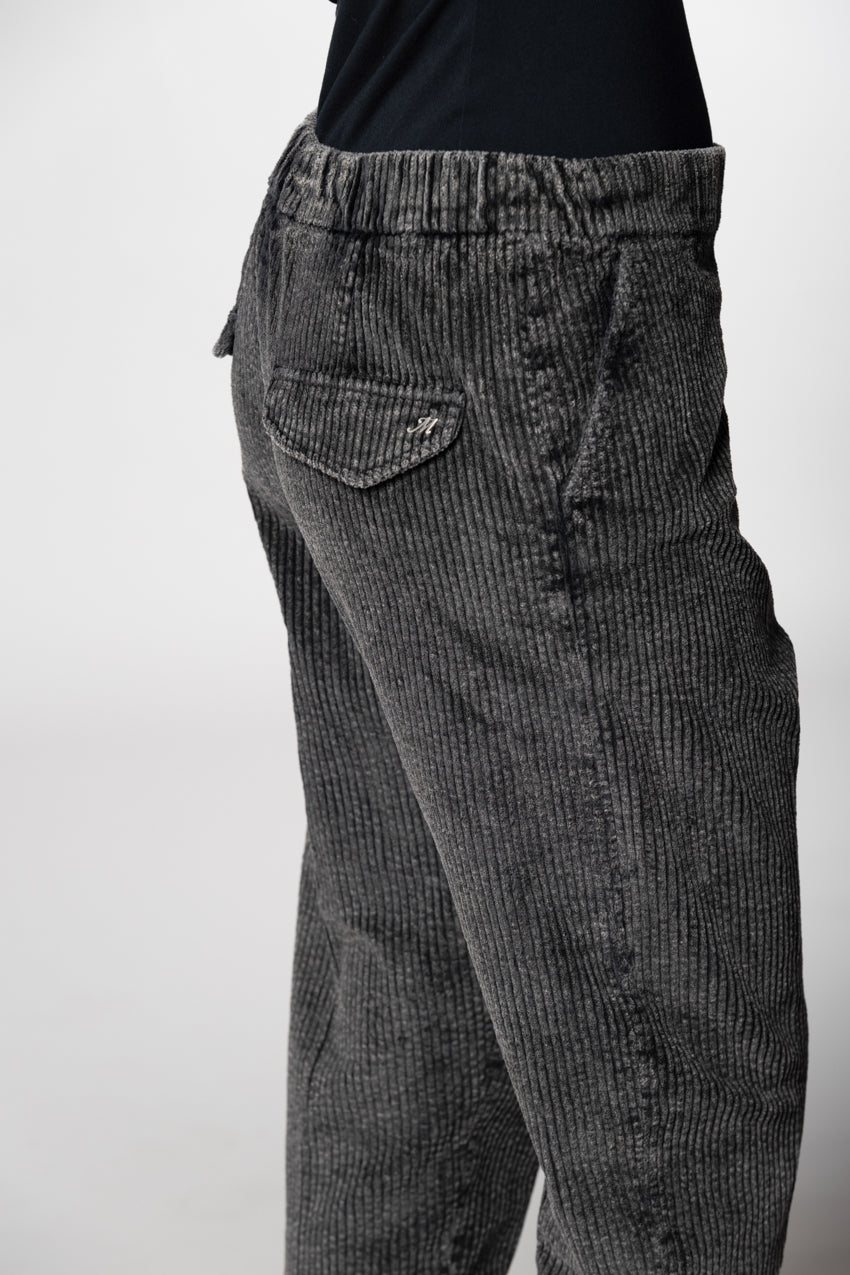 Malibu Jogger City pantalón chino mujer en pana relaxed fit