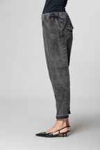 Malibu Jogger City pantaloni chino donna in velluto a coste relaxed fit