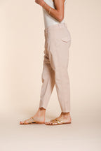 Malibu Jogger pantalón chino mujer de gabardina carrot fit