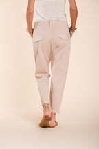 Malibu Jogger pantalón chino mujer de gabardina carrot fit