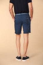 Torino Summer Bermuda chino homme en satin stretch slim fit