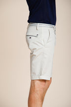 Torino Summer bermuda chino hombre en raso stretch slim fit