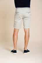 Torino Summer bermuda chino hombre en raso stretch slim fit