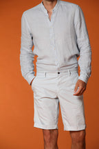 Torino University Bermuda chino homme en coton pima slim fit