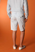 Torino University Bermuda chino homme en coton pima slim fit