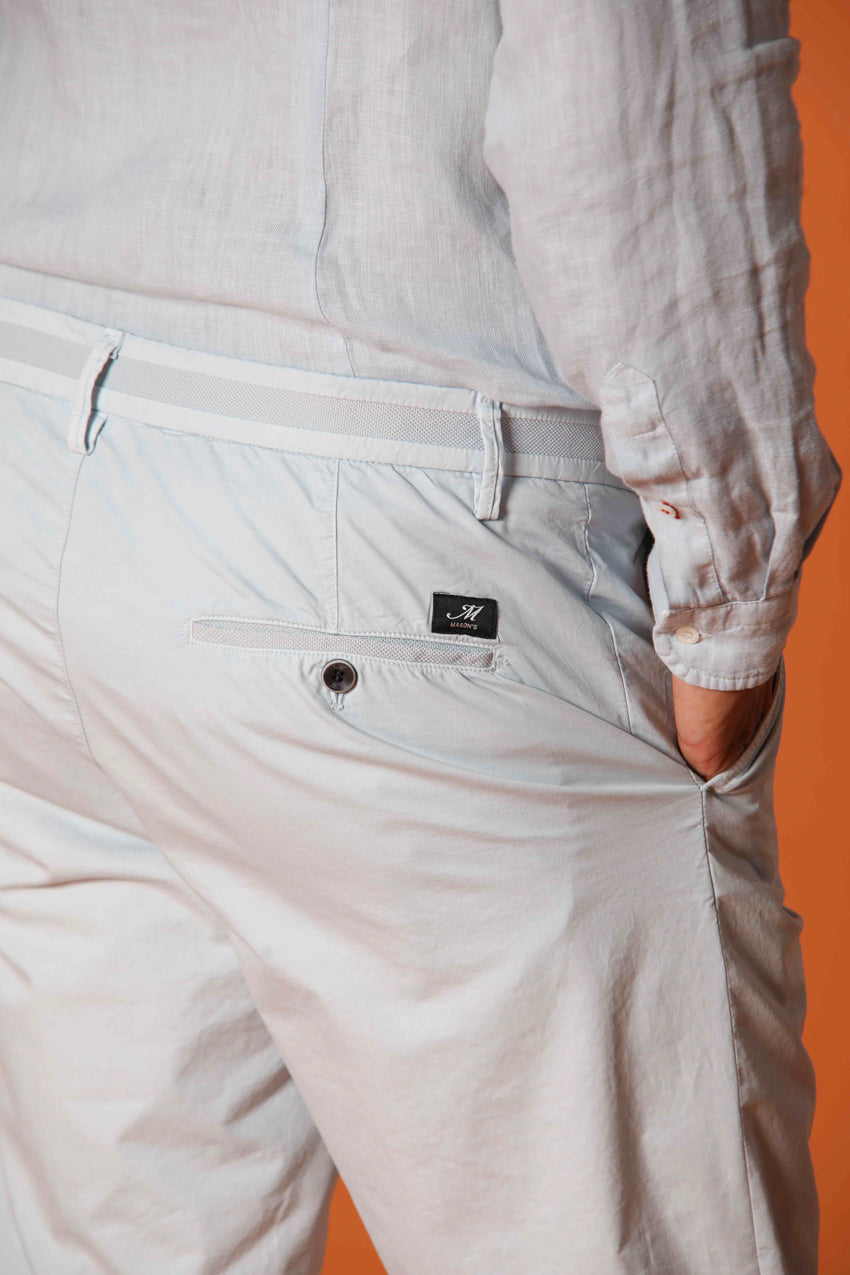 Torino University Bermuda chino homme en coton pima slim fit