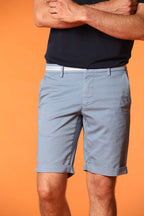 Torino Elegance bermuda chino homme en satin stretch slim fit