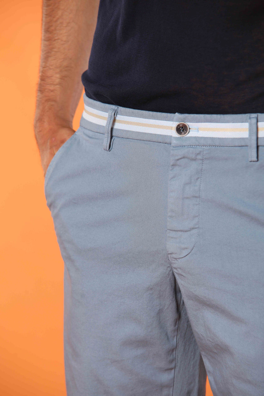 Torino Elegance bermuda chino homme en satin stretch slim fit