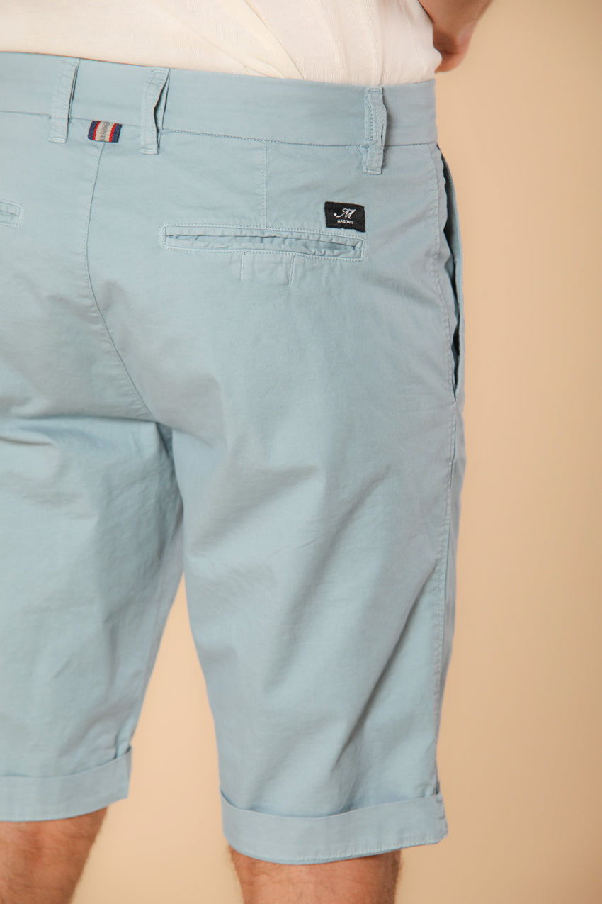 London men's chino bermuda shorts in Pima Cotton regular fit  ①