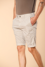 London Bermuda chino homme en Coton Pima Regular Fit ①