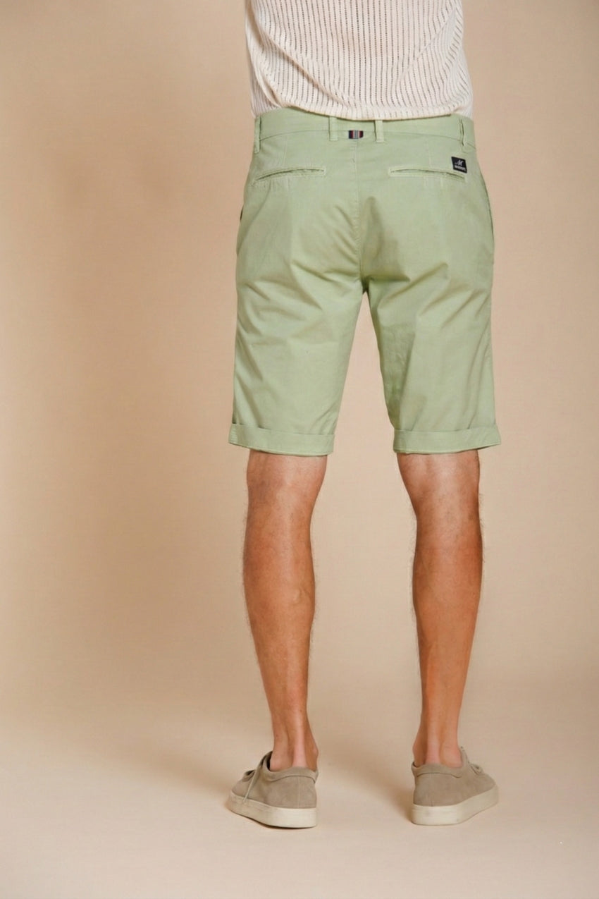 London bermuda chino hombre en gabardina stretch regular fit ①