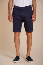 London bermuda chino homme en gabardine stretch regular fit ①