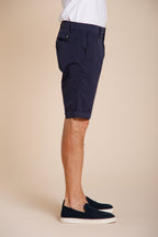 London bermuda chino homme en gabardine stretch regular fit ①