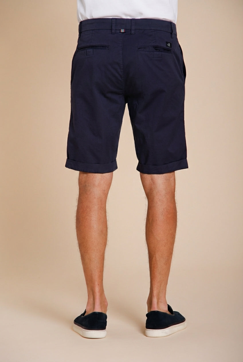 London bermuda chino hombre en gabardina stretch regular fit ①