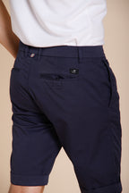 London bermuda chino homme en gabardine stretch regular fit ①