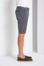 London bermuda chino homme en gabardine stretch regular fit ①