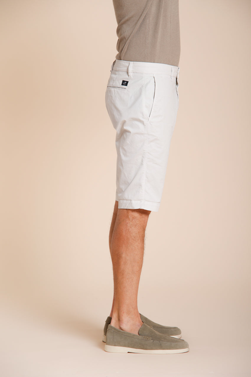 London men's chino bermuda stretch gabardine regular fit ①