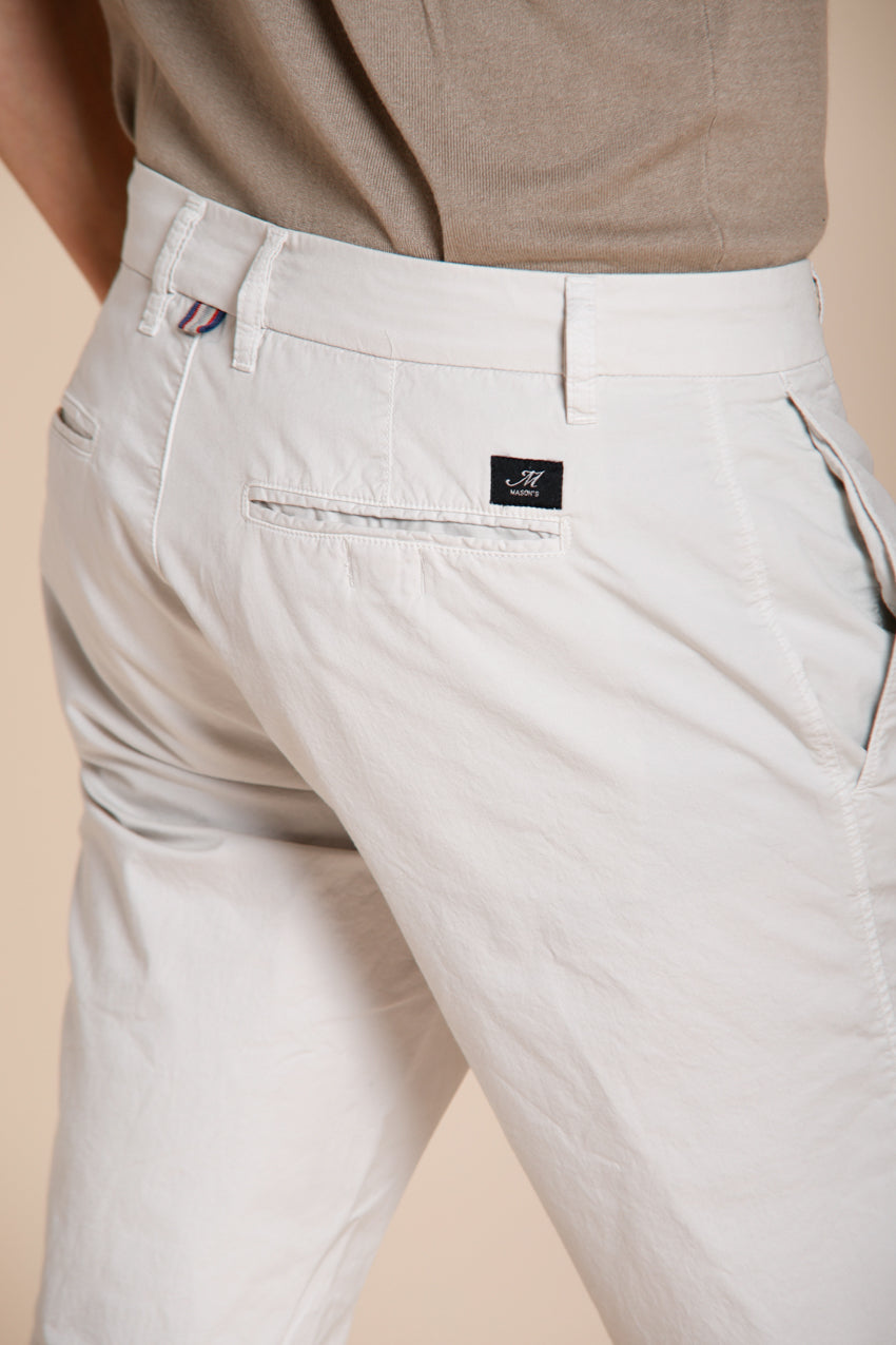 London men's chino bermuda stretch gabardine regular fit ①