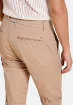 London bermuda chino homme en gabardine stretch regular fit ①