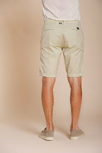 London bermuda chino homme en gabardine stretch regular fit ①