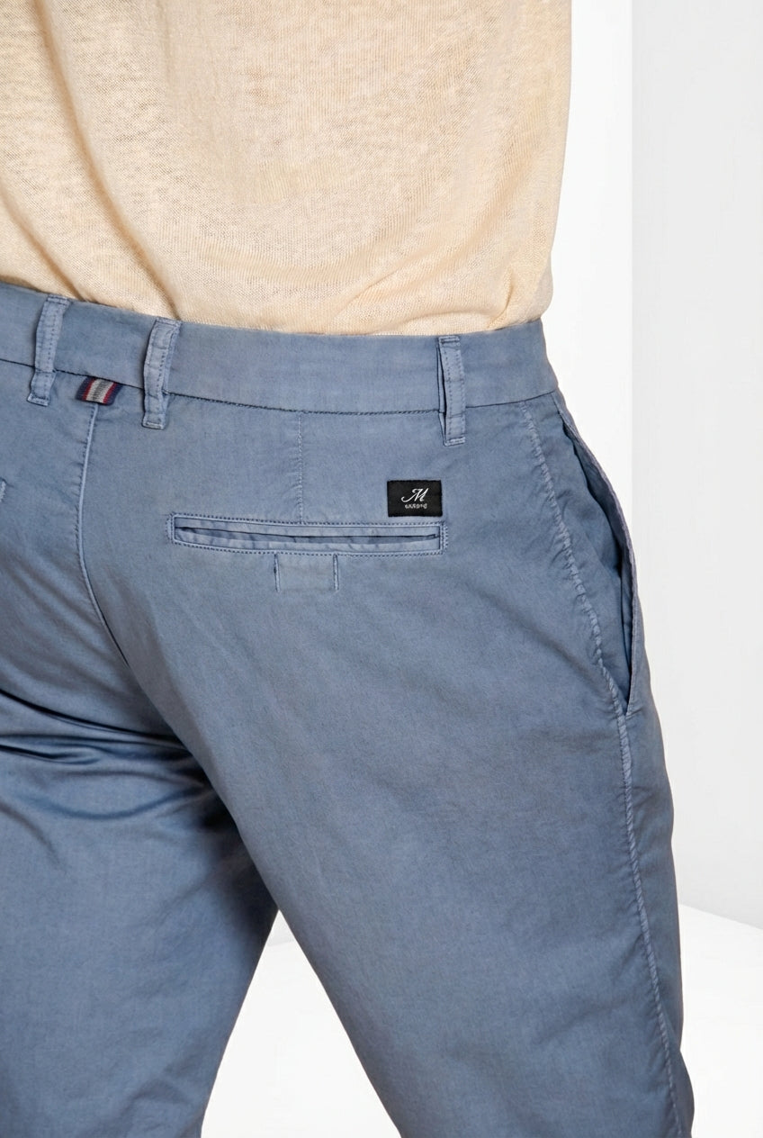 London bermuda chino hombre en gabardina stretch regular fit ①