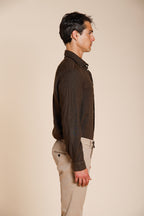 Torino Hemd Herren aus Leinen Canvas ①