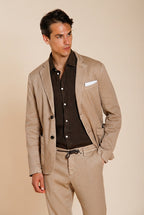 Torino Hemd Herren aus Leinen Canvas ①