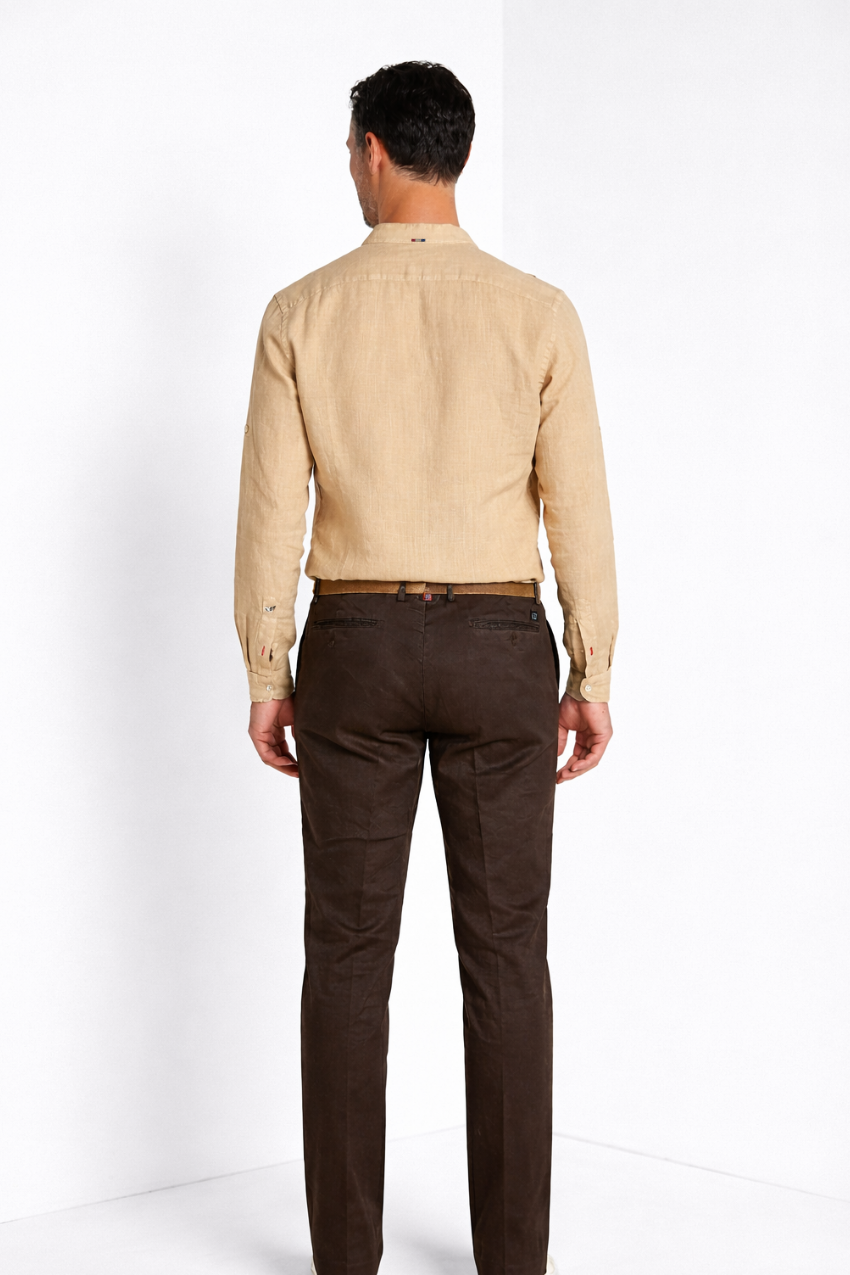 Porto Hemd Herren aus Leinen ①