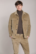 Foto 3 Steve overshirt uomo in velluto 500 righe