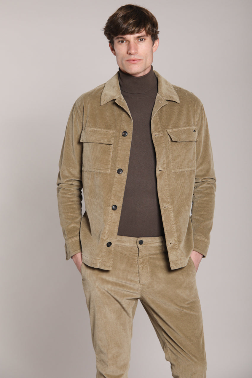 Steve men’s overshirt in 500-wale corduroy
