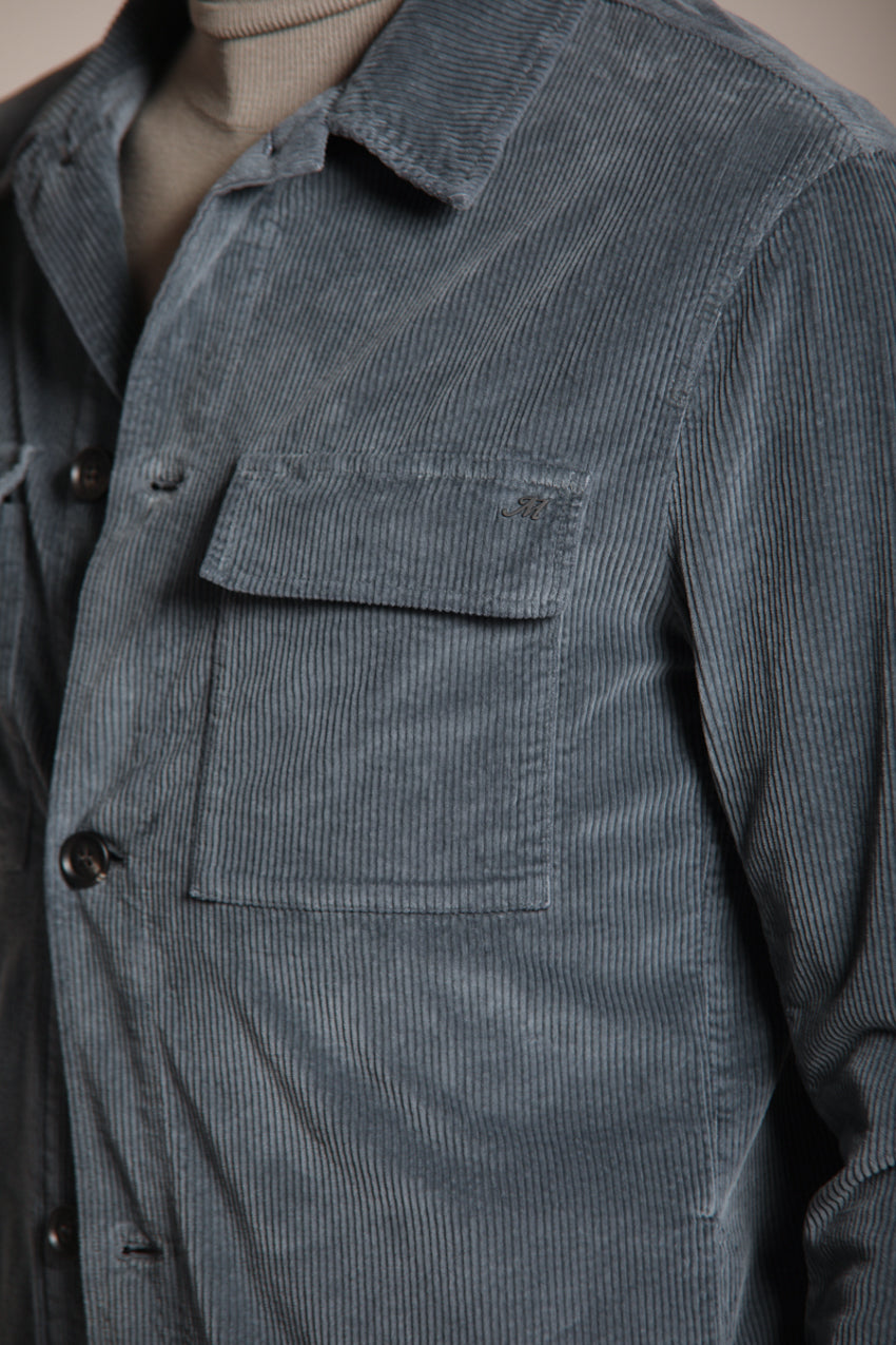 Foto 2 Steve overshirt uomo in velluto 500 righe