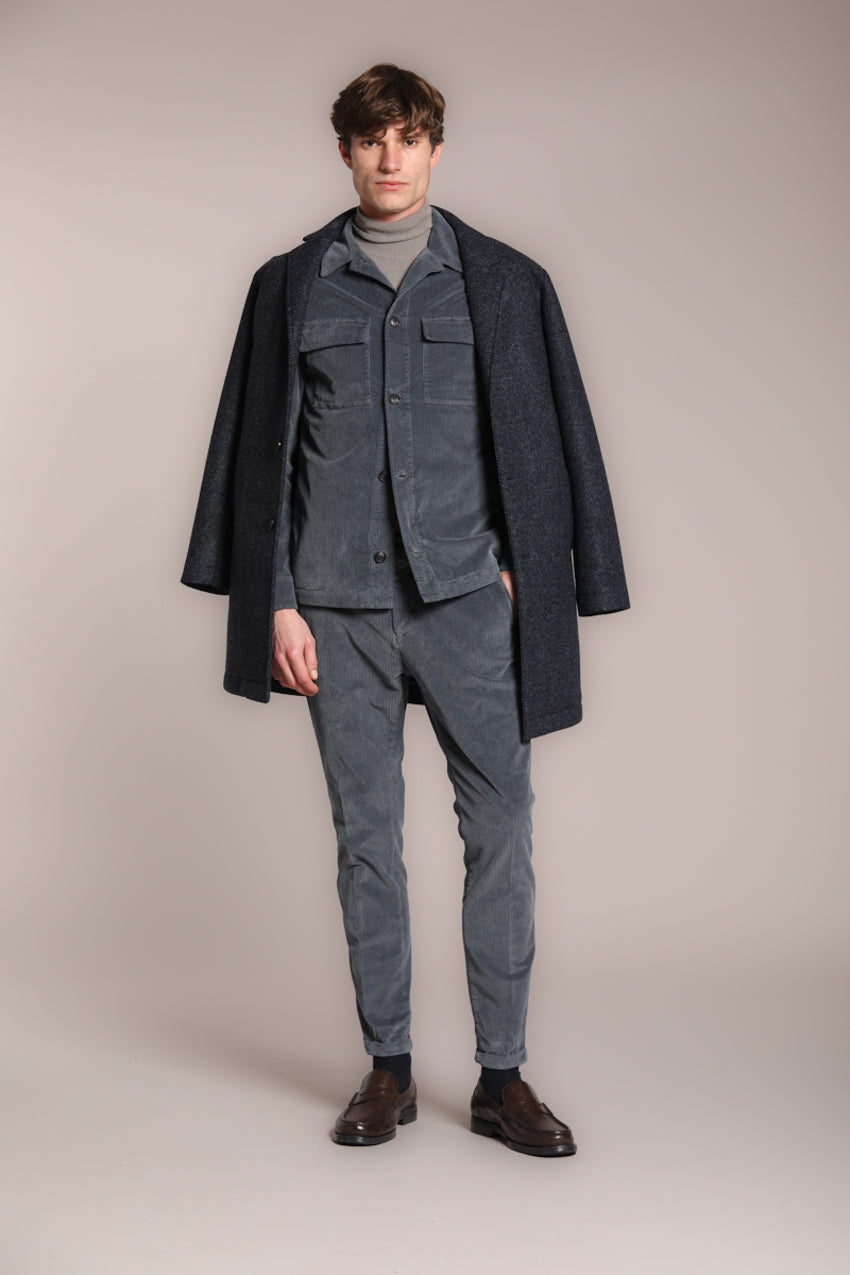 Foto 3 Steve overshirt uomo in velluto 500 righe