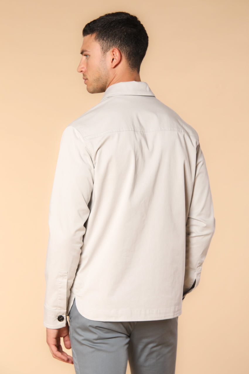 Williams overshirt hombre en satén tecno travel stretch