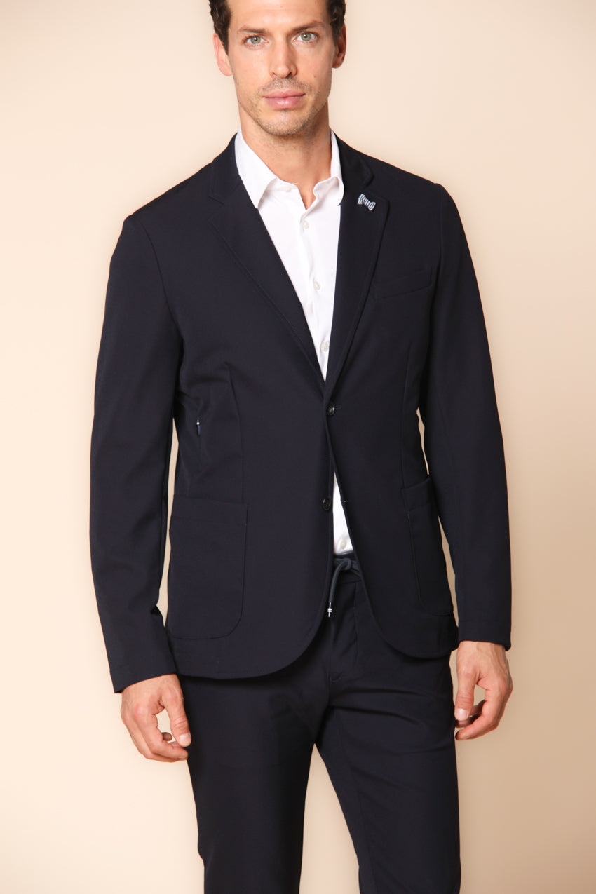 Da Vinci Tech Dynamic blazer uomo in jersey stretch regular fit