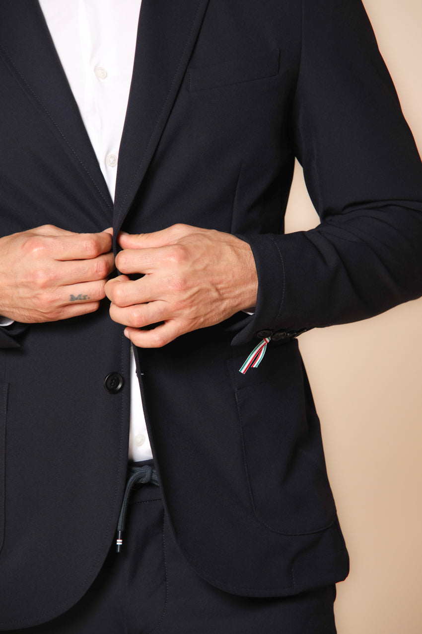 Da Vinci Tech Dynamic blazer hombre en jersey stretch ajuste regualar